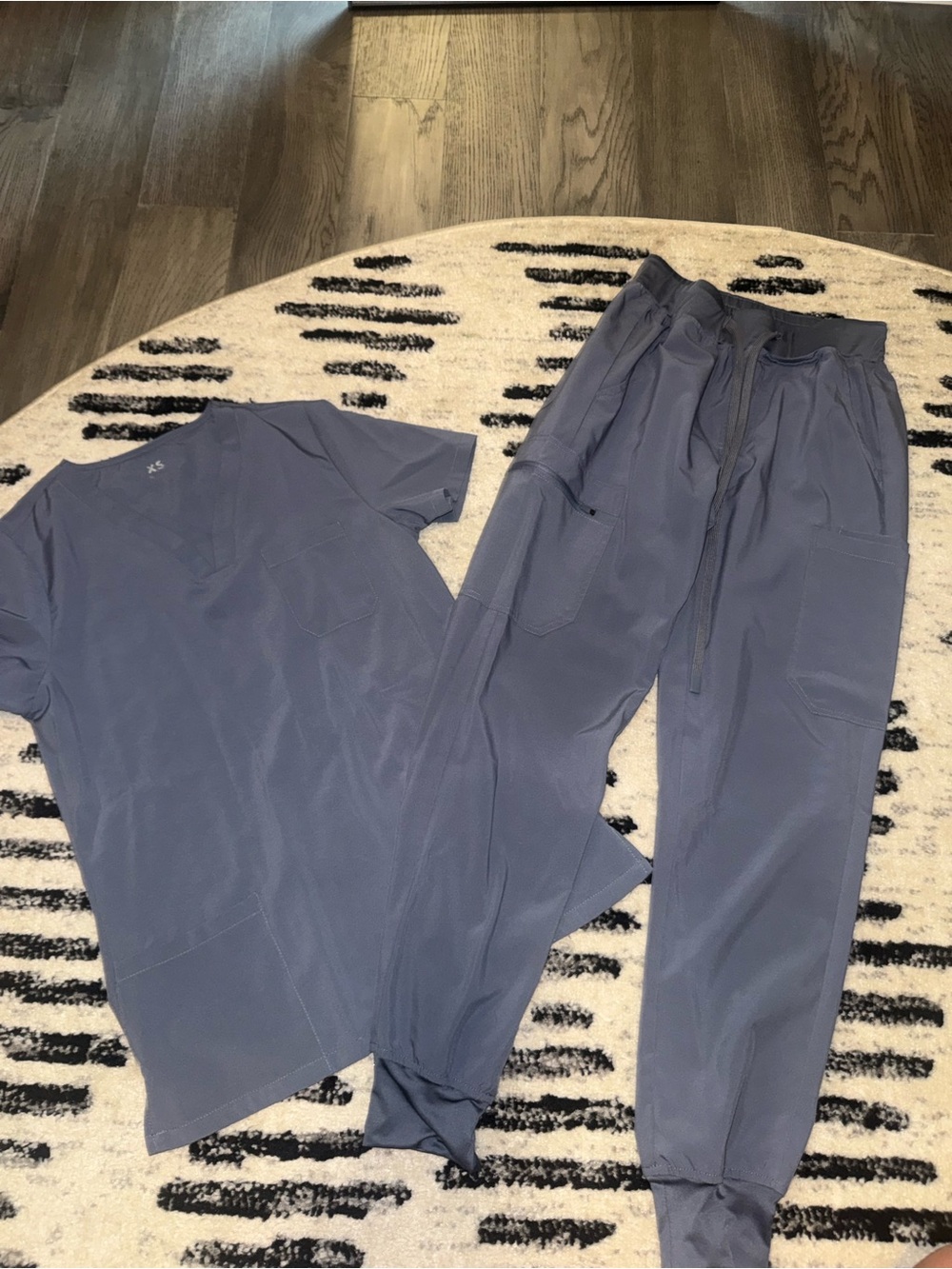 Women’s XS grey scrub set